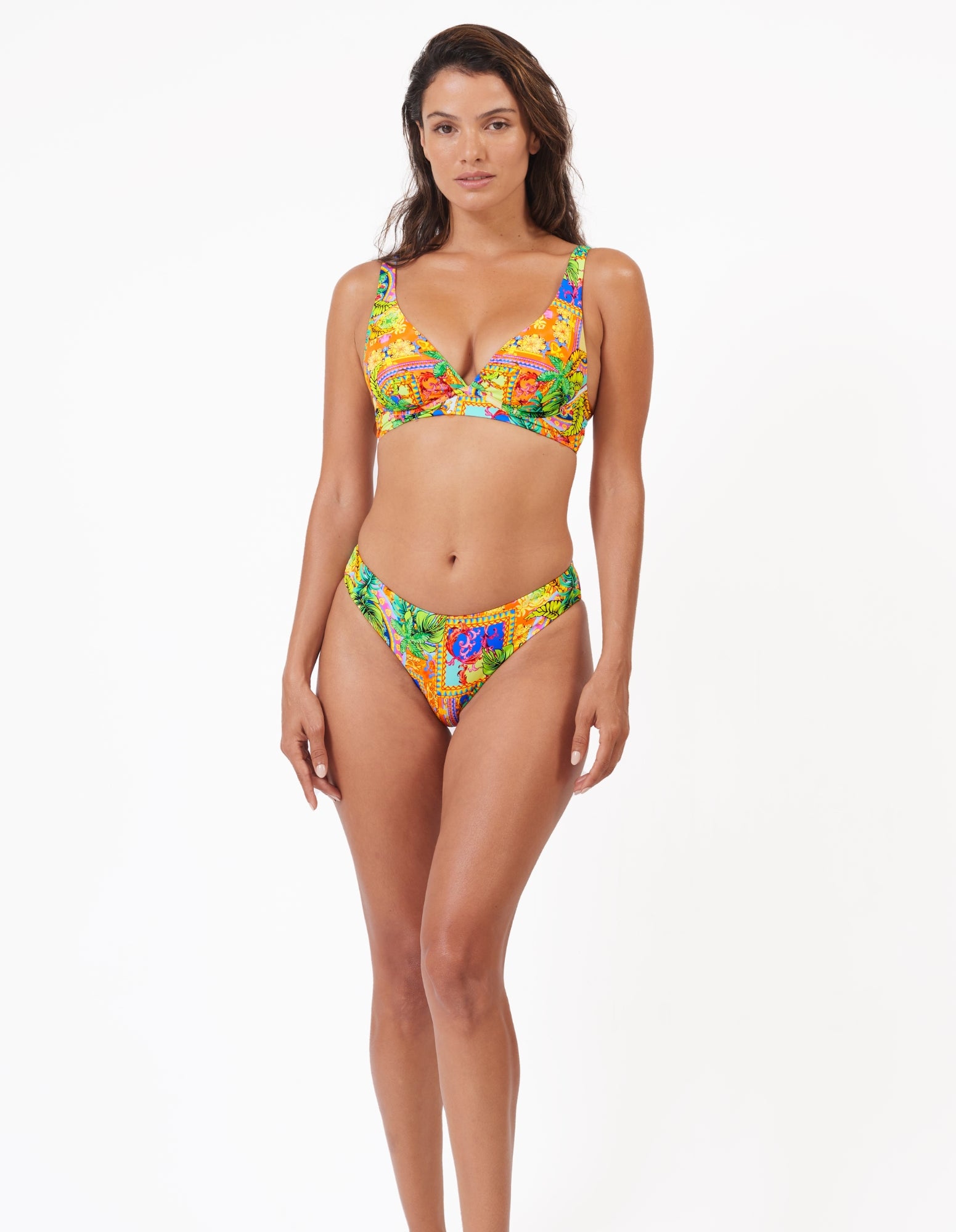 Bella Fuller Bust Bikini CINNAMON – Top SWAN